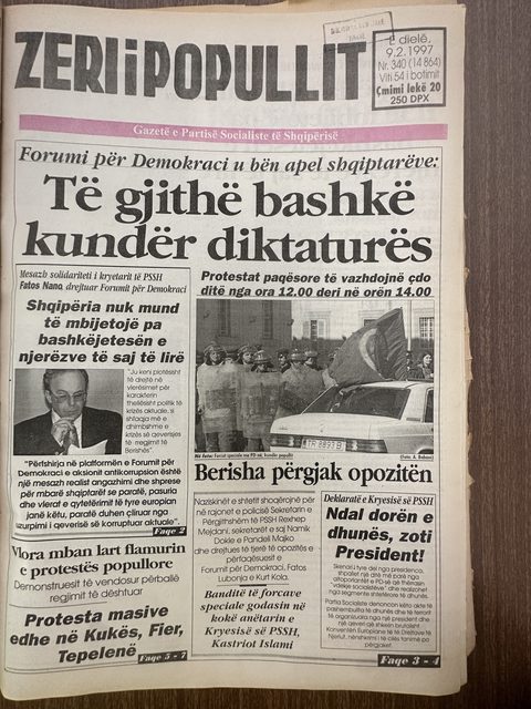 Zëri i Popullit 1997-02-09